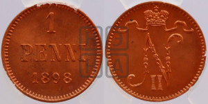 1 пенни 1898 года