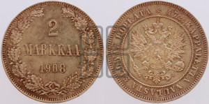 2 марки 1908 года L