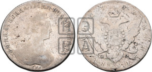 1 рубль 1782 года СПБ/ИЗ (новый тип)