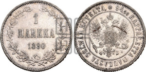 1 марка 1890 года L