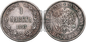 1 марка 1893 года L