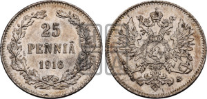 25 пенни 1916 года S