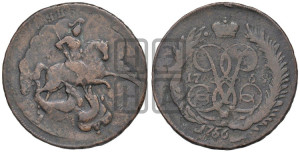 2 копейки 1759 года (гурт сетчатый)