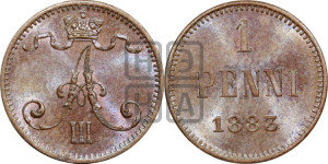1 пенни 1883 года