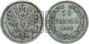 50 пенни 1891 года L