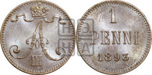 1 пенни 1893 года