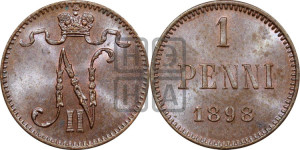 1 пенни 1898 года