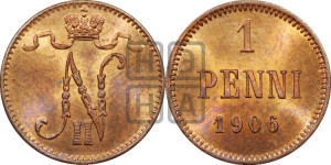 1 пенни 1906 года
