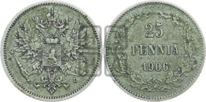 25 пенни 1906 года L