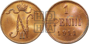 1 пенни 1911 года