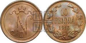10 пенни 1915 года