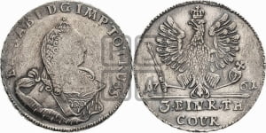 1/3 талера 1761 года