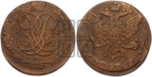 5 копеек 1761 года (без букв)
