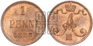 1 пенни 1888 года