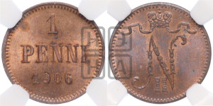 1 пенни 1906 года