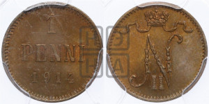 1 пенни 1914 года