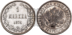 1 марка 1874 года S