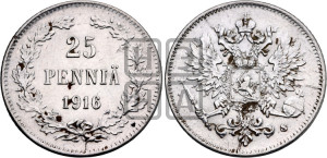 25 пенни 1916 года S