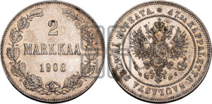 2 марки 1908 года L