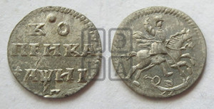 1 копейка 1718 года L