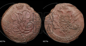 5 копеек 1758 года (без букв)