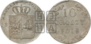 10 грошей 1831 года KG