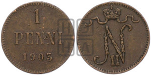 1 пенни 1903 года