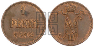1 пенни 1912 года