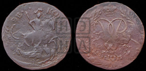 2 копейки 1758 года (гурт “ЕКАТЕРИНБУРГСКОГО ДВОРА”)