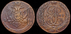 5 копеек 1763 года СМ (СМ, Сестрорецкий монетный двор)