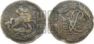 2 копейки 1757 года (гурт сетчатый)