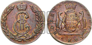 5 копеек 1774 года КМ (для Сибири)