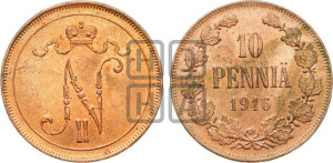 10 пенни 1916 года
