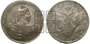 1 рубль 1737 года (портрет работы Гедлингера)