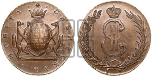 10 копеек 1771 года КМ (для Сибири). Новодел.