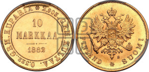 10 марок 1882 года S