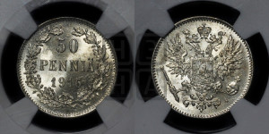 50 пенни 1916 года S