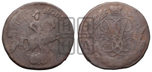 2 копейки 1758 года (гурт “ЕКАТЕРИНБУРГСКОГО ДВОРА”)