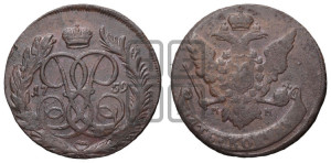 5 копеек 1759 года ММ (ММ)