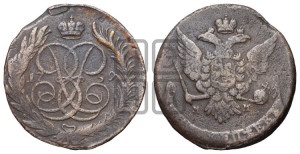 5 копеек 1759 года ММ (ММ)