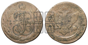 5 копеек 1788 года СПМ (СПМ, Санкт-Петербургский монетный двор)