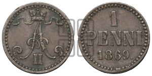 Пенни 1869 года