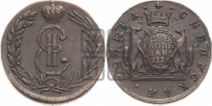 2 копейки 1776 года КМ (для Сибири)