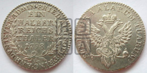 Ein halber reichsthaler 1798 года