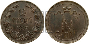 10 пенни 1897 года