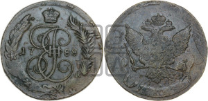5 копеек 1788 года ММ (ММ, Красный  монетный двор)