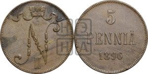 5 пенни 1896 года