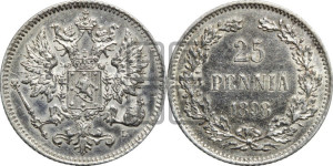 25 пенни 1898 года L