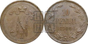 10 пенни 1900 года