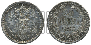 25 пенни 1866 года S